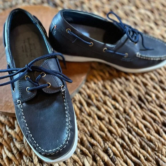Weatherproof vintage men's deals benny boat shoes